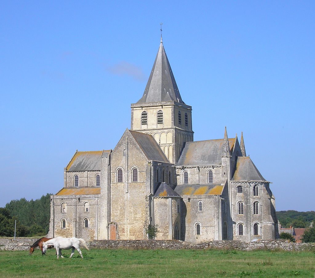 Abadia de Cerisy le Foret - Normandia - França