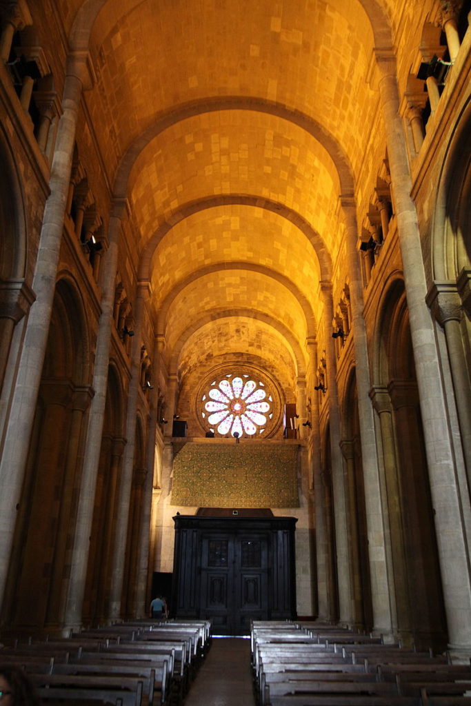 Catedral de Lisboa - Nave Principal com Abóbada