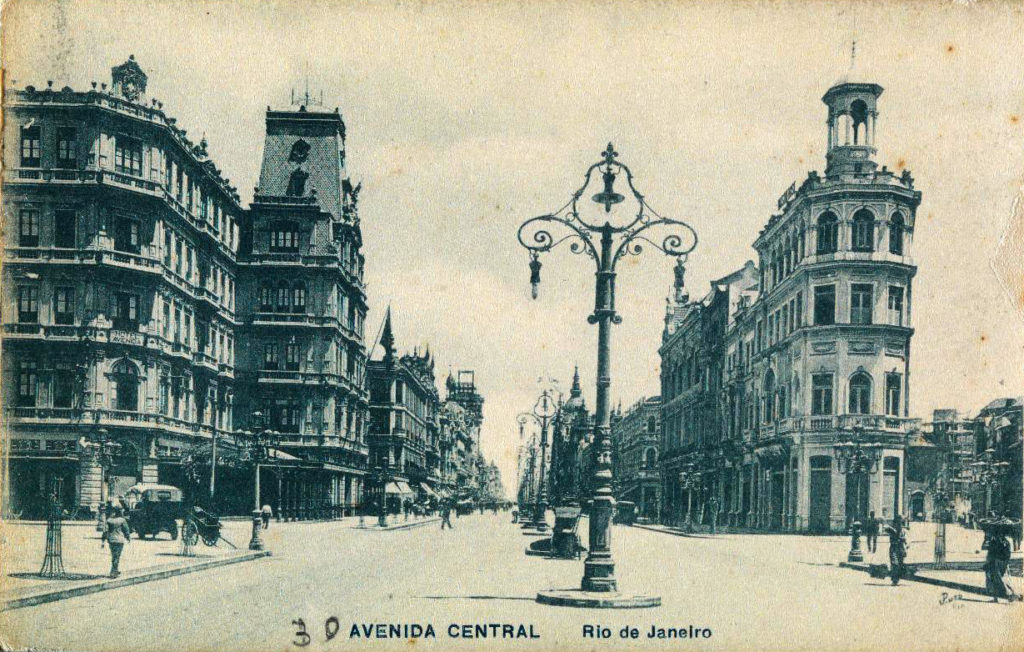 Hotel Avenida e Avenida Central - 1912