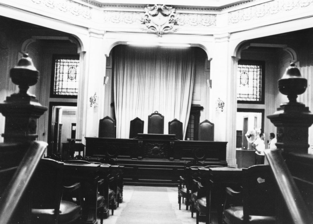 Interior do Palácio Monroe - Plenário do Senado
