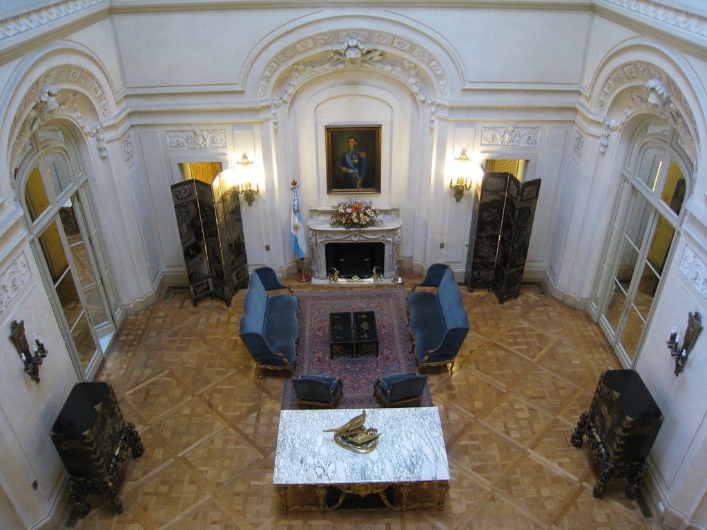 Palacio San Martin - Sala de Recepção