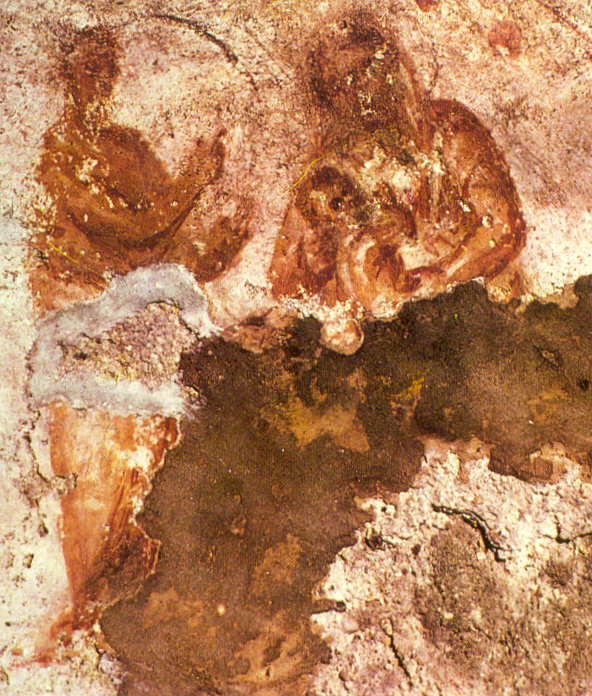 A mais antiga pintura paleocristã em Catacumba A mais antiga pintura paleocristã em Catacumba