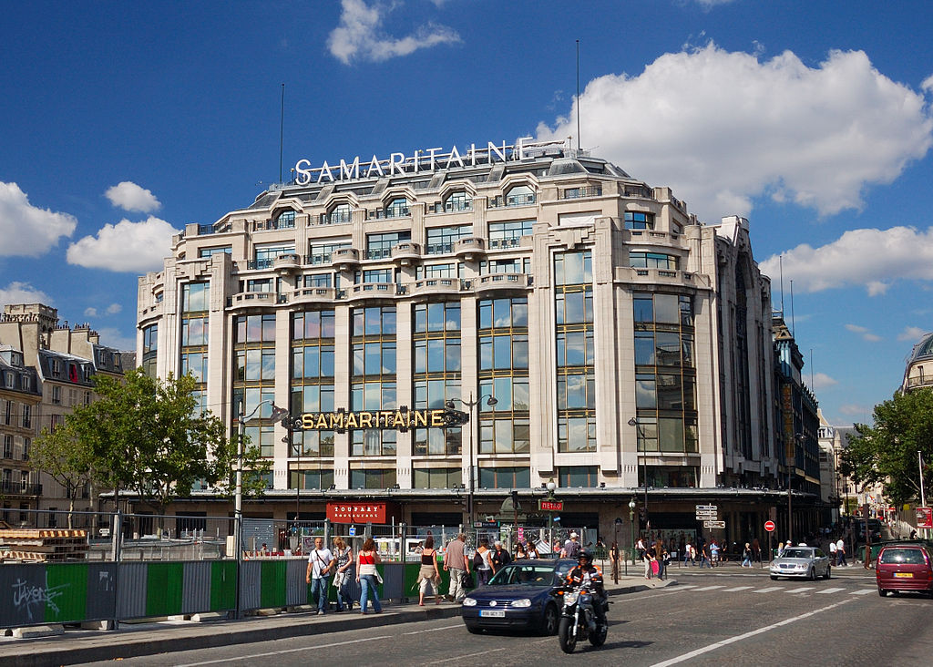 Edifício Art Déco da loja de departamentos La Samaritaine - Paris