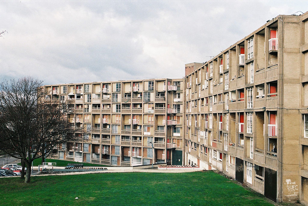 Park Hill Flats - Sheffield - 1961