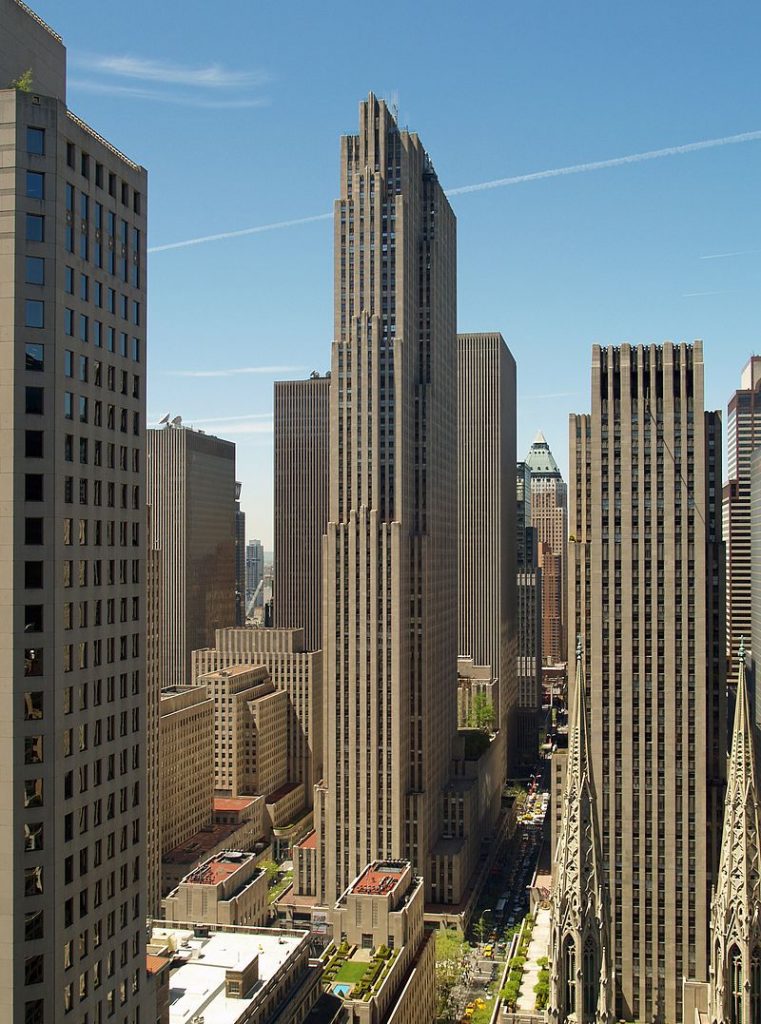 Rockefeller Center - Raymond Hood - Nova York -1933