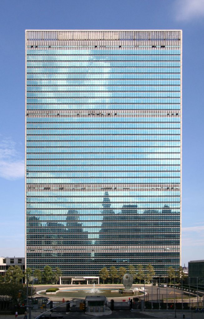 Sede da ONU - Le Corbusier e Oscar Niemeyer