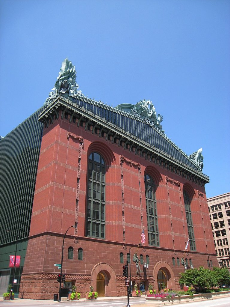 The Harold Washington Library in Chicago