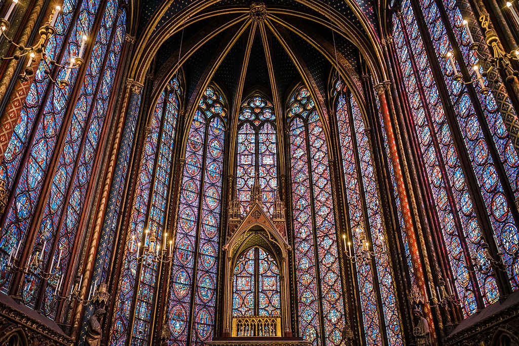 Vitrais da Sainte-Chapelle - Paris